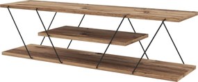 TV skrinka Canaz v2 - Black, Walnut