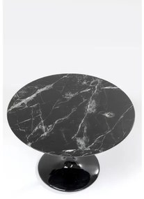 Solo jedálenský stôl čierny mramor Ø110 cm