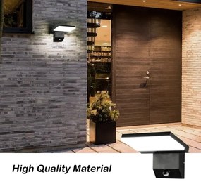 Immax 08513L - LED vonkajšie nástenné svietidlo so senzorom MODERN LED/18W/230V IP65