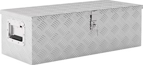 HOMCOM Náradný box 76 x 33 x 25 cm - Prepravný box z hliníka | Aosom