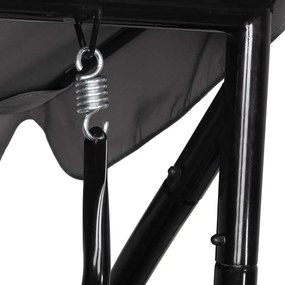 Záhradná hojdačka LINDA SPRINGOS GS0003-sivá