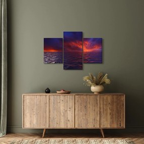 Obraz mora s vtákmi (90x60 cm)