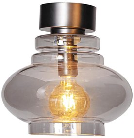 ByRydens 4202200-4500 - Stropné svietidlo DOLORES 1xE27/5W/230V, priemer 30 cm, sivá/dymová