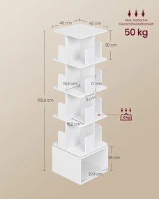 Otočná knižnica LBC472WB01