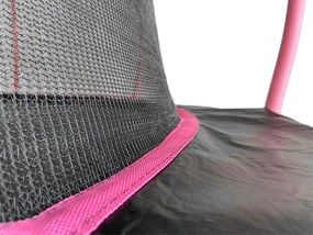 Trampolína LEAN Sport Max 426 cm čierno-ružová