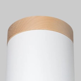 Sollux SL.1348 - Bodové svietidlo RIF 1xGU10/10W/230V pr. 12 cm biela