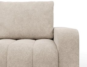 Rohová rozkladacia sedačka ABRIELLE ľavá, béžová