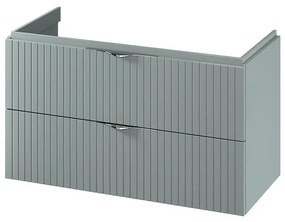 Cersanit S1015-012 -Zavesená kúpeľňová skrinka pod umývadlo TIRSO 100x45 cm mintová