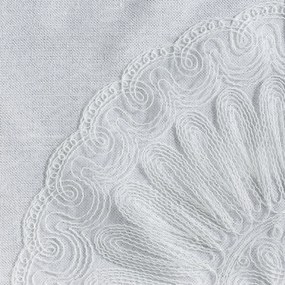 OBRUS ELEN 140X260 CM BIELA