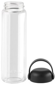 Čierna sklenená fľaša 540 ml Fuori – Vialli Design