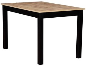 Stôl St-54 120x80 Wotan /Čierna