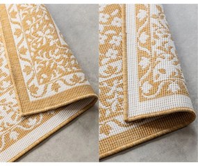 Okrovožlto-krémový vonkajší koberec 80x150 cm Gemini – Elle Decoration