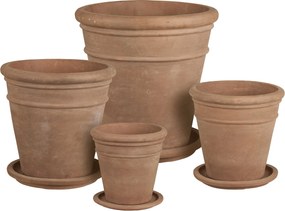 Set 4 ks kvetináčov Sealoria 1 (hnedá). Akcia -17%. Vlastná spoľahlivá doprava až k Vám domov. 1147515