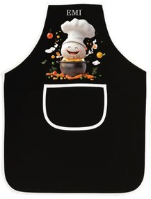 Kuchynská zástera Gusto EMI, sivá