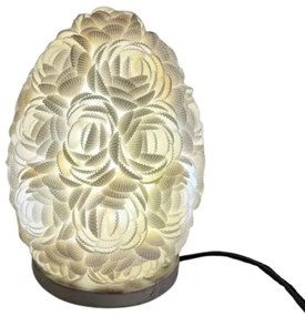 Nočná lampa natur boho Morské mušle