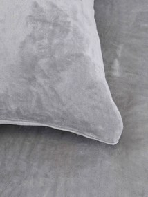 Predĺžené obliečky mikroplyš Exclusive – Laura svetlo sivá