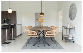 Set 2 záhradných kresiel z umelého ratanu House Nordic Trieste