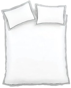 Biele bavlnené obliečky na dvojlôžko 200x200 cm Mayfair – Bianca