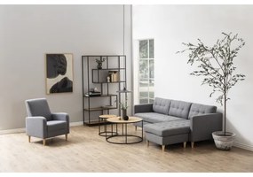 Konferenčný stolík SARON dub/čierna