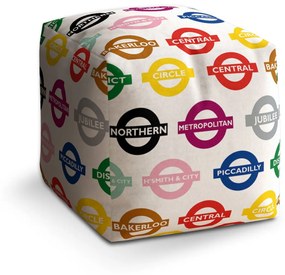 Sablio Taburet Metro: 40x40x40 cm
