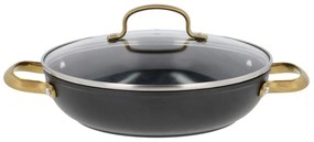 Hliníkový hrniec s nepriľnavým povrchom s pokrievkou na indukciu 2,6 l – Holm