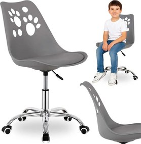 Otočná kancelárska stolička Springos HF0041 - sivá