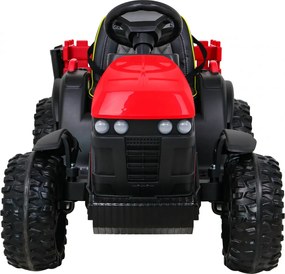 Ramiz Titánový traktor s prívesom Červený