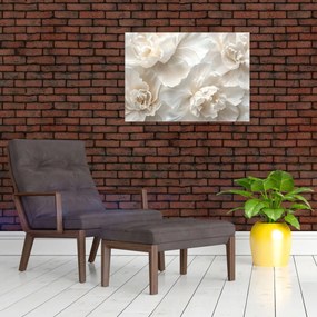 Obraz - Jemné pivonky (70x50 cm)
