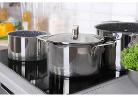G21 Sada riadu G21 Gourmet Miracle s hrncom navyše, 11 dielov, nerez/greblón