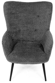 Kreslo s područkami GREY2, šedá