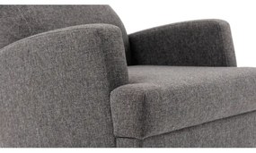 Kreslo PULA tmavošedé