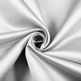 Biante Saténový prehoz/behúň na posteľ Satén LUX-011 Strieborný 50x260 cm