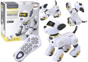 LEAN TOYS RC robotický pes – zlatý