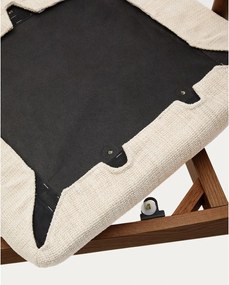 Hnedá jedálenská stolička Alocs – Kave Home