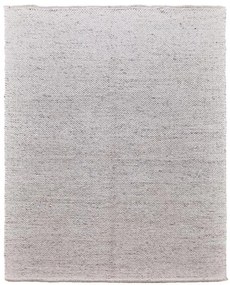 Diamond Carpets India, Ručne viazaný kusový koberec Salt DE 4061, 160x230, biela, obývacia izba