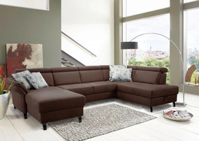 XXXLutz SEDACIA SÚPRAVA, textil, koňaková Sit & More - Sedačky - 000144005227