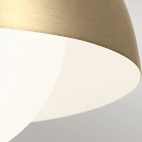 Kichler KL-NIVA-1W-1P-CPZ - Nástenná lampa NIVA 1xE27/40W/230V mosadz