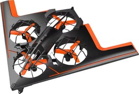 LEAN Toys Dron na diaľkové ovládanie RC kvadrokoptéra LED svetlá ovládanie cez aplikáciu