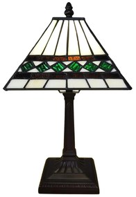 Stolná Tiffany lampa Yolande- 20*20*34 cm
