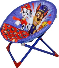 Detské skladacie kreslo PAW PATROL, modré