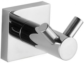 Mexen príslušenstvo,  držiak na uteráky, 2-háčik, chrómová, 7081835-00