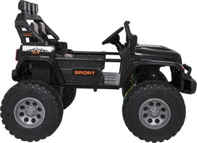 Elektrické autíčko Extreme Sport 4x4 čierne