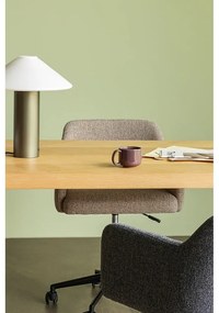 Tmavozelená stolová lampa so skleneným tienidlom (výška 40 cm) Orbit – Hübsch