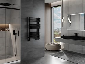Mexen Apollo, vykurovacie teleso 860 x 450 mm, 422 W, čierna, W117-0860-450-00-70