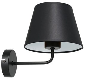 Nástenná lampa ARDEN 1xE27/60W/230V čierna/biela