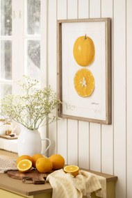 IB LAURSEN Obraz v rámé Citrus Fruits 45 x 60 cm Pomeranč