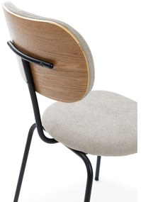 Béžové jedálenské stoličky v súprave 4 ks Dash – Marckeric