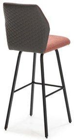 Barové stoličky v lososovoružovej farbe v súprave 2 ks 75 cm Pol – Marckeric