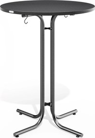 Cateringový skladací barový stôl Ofelie 70 cm sivý