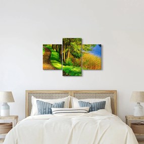 Obraz chodníky pozdĺž vody (90x60 cm)